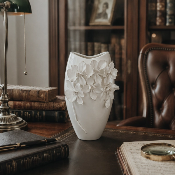 WAZON CERAMICZNY FLEUR 31 CM